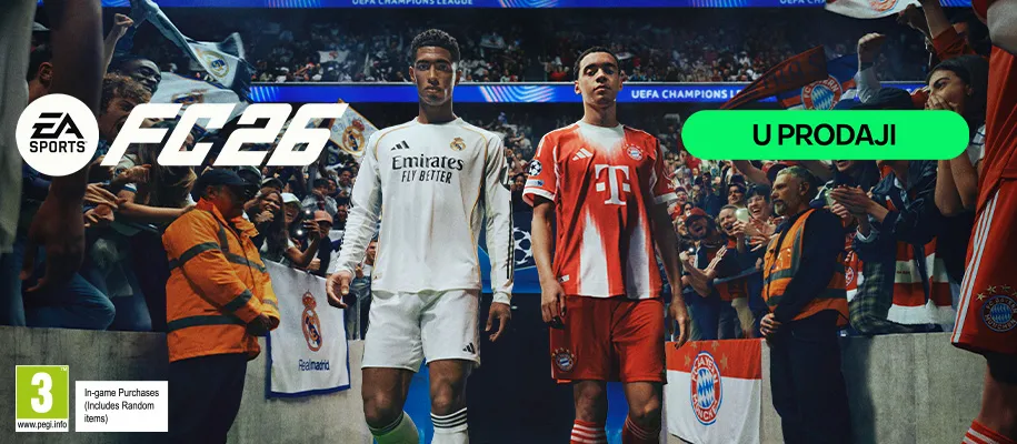 EA Sports FC 26 igrica - PS5, PS4, Switch 2, Switch, XboX